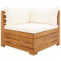 2-tlg. Garten-Lounge-Set mit Kissen Massivholz Akazie 2-tlg. Garten-Lounge-Set mit Kissen Massivholz Akazie