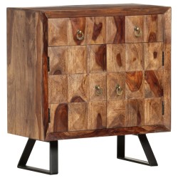 vidaXL Beistellschrank 70 x 35 x 75 cm Massivholz