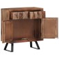 vidaXL Beistellschrank 70 x 35 x 75 cm Massivholz vidaXL Beistellschrank 70 x 35 x 75 cm Massivholz