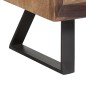 vidaXL Beistellschrank 70 x 35 x 75 cm Massivholz vidaXL Beistellschrank 70 x 35 x 75 cm Massivholz