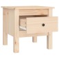 vidaXL Beistelltisch 40x40x39 cm Massivholz Kiefer vidaXL Beistelltisch 40x40x39 cm Massivholz Kiefer