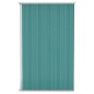 Wand-Geräteschuppen Grün 118x100x178 cm Verzinkter Stahl Wand-Geräteschuppen Grün 118x100x178 cm Verzinkter Stahl
