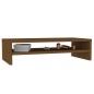 vidaXL Monitorständer Honigbraun 50x24x13 cm Massivholz Kiefer vidaXL Monitorständer Honigbraun 50x24x13 cm Massivholz Kiefer