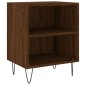 vidaXL Nachttisch Braun Eichen-Optik 40x30x50 cm Holzwerkstoff vidaXL Nachttisch Braun Eichen-Optik 40x30x50 cm Holzwerkstoff