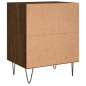 vidaXL Nachttisch Braun Eichen-Optik 40x30x50 cm Holzwerkstoff vidaXL Nachttisch Braun Eichen-Optik 40x30x50 cm Holzwerkstoff