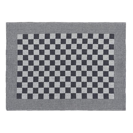 vidaXL Geschirrtücher 20 Stk. Schwarz und Weiß 50x70 cm Baumwolle