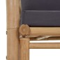 Gartenstühle mit Kissen 2 Stk. Bambus Gartenstühle mit Kissen 2 Stk. Bambus