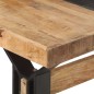 vidaXL Esstisch 180x90x76 cm Raues Mangoholz vidaXL Esstisch 180x90x76 cm Raues Mangoholz