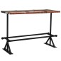 vidaXL Bartisch Massives Altholz Mehrfarbig 150x70x107 cm vidaXL Bartisch Massives Altholz Mehrfarbig 150x70x107 cm