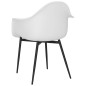 vidaXL Esszimmerstühle 2 Stk. Weiß PP vidaXL Esszimmerstühle 2 Stk. Weiß PP