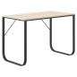 vidaXL Computertisch Schwarz und Eiche-Optik 110x60x73cm Holzwerkstoff vidaXL Computertisch Schwarz und Eiche-Optik 110x60x73cm Holzwerkstoff