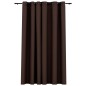 vidaXL Verdunkelungsvorhang mit Ösen Leinenoptik Taupe 290x245 cm vidaXL Verdunkelungsvorhang mit Ösen Leinenoptik Taupe 290x245 cm