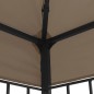 vidaXL Pavillon 6x3 m Taupe vidaXL Pavillon 6x3 m Taupe
