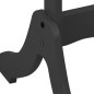 vidaXL Standspiegel Schwarz 45,5x47,5x160 cm Holzwerkstoff vidaXL Standspiegel Schwarz 45,5x47,5x160 cm Holzwerkstoff
