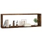vidaXL Wandregale 2 Stk. Räuchereiche 80x15x26,5 cm Holzwerkstoff vidaXL Wandregale 2 Stk. Räuchereiche 80x15x26,5 cm Holzwerkstoff
