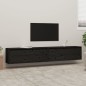 vidaXL Wandschränke 2 Stk. Schwarz 100x30x35 cm Massivholz Kiefer vidaXL Wandschränke 2 Stk. Schwarz 100x30x35 cm Massivholz Kiefer