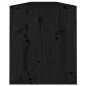 vidaXL Wandschränke 2 Stk. Schwarz 100x30x35 cm Massivholz Kiefer vidaXL Wandschränke 2 Stk. Schwarz 100x30x35 cm Massivholz Kiefer