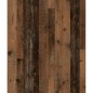 FMD Wandregal mit 4 Fächern Anitk-Stil Dunkelbraun Anthrazit FMD Wandregal mit 4 Fächern Anitk-Stil Dunkelbraun Anthrazit