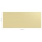 vidaXL Zeltteppich 250x600 cm Beige vidaXL Zeltteppich 250x600 cm Beige