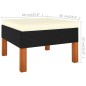 vidaXL 3-tlg. Garten-Lounge-Set Poly Rattan und Eukalyptus Massivholz vidaXL 3-tlg. Garten-Lounge-Set Poly Rattan und Eukalyptus Massivholz