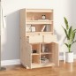 vidaXL Highboard 60x40x116,5 cm Massivholz Kiefer vidaXL Highboard 60x40x116,5 cm Massivholz Kiefer