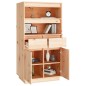 vidaXL Highboard 60x40x116,5 cm Massivholz Kiefer vidaXL Highboard 60x40x116,5 cm Massivholz Kiefer