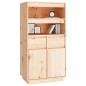 vidaXL Highboard 60x40x116,5 cm Massivholz Kiefer vidaXL Highboard 60x40x116,5 cm Massivholz Kiefer