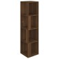 vidaXL Eckregal Braun Eichen-Optik 33x33x132 cm Holzwerkstoff vidaXL Eckregal Braun Eichen-Optik 33x33x132 cm Holzwerkstoff