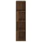 vidaXL Eckregal Braun Eichen-Optik 33x33x132 cm Holzwerkstoff vidaXL Eckregal Braun Eichen-Optik 33x33x132 cm Holzwerkstoff