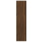 vidaXL Eckregal Braun Eichen-Optik 33x33x132 cm Holzwerkstoff vidaXL Eckregal Braun Eichen-Optik 33x33x132 cm Holzwerkstoff