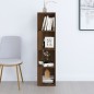 vidaXL Eckregal Braun Eichen-Optik 33x33x132 cm Holzwerkstoff vidaXL Eckregal Braun Eichen-Optik 33x33x132 cm Holzwerkstoff