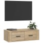 vidaXL TV-Wandschrank Sonoma-Eiche 80x36x25 cm Holzwerkstoff vidaXL TV-Wandschrank Sonoma-Eiche 80x36x25 cm Holzwerkstoff