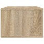 vidaXL TV-Wandschrank Sonoma-Eiche 80x36x25 cm Holzwerkstoff vidaXL TV-Wandschrank Sonoma-Eiche 80x36x25 cm Holzwerkstoff