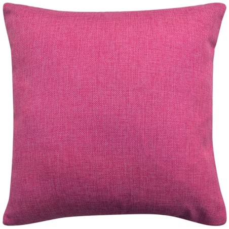 vidaXL Kissenbezüge 4 Stk. Leinenoptik Rosa 80x80 cm