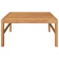 vidaXL 3-tlg. Garten-Lounge-Set mit Dunkelgrauen Kissen Teakholz vidaXL 3-tlg. Garten-Lounge-Set mit Dunkelgrauen Kissen Teakholz