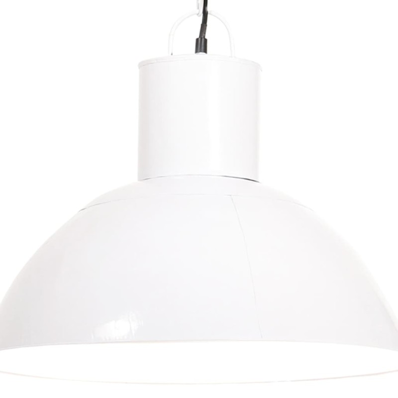 vidaXL Hängelampe 25 W Weiß Rund 48 cm E27 vidaXL Hängelampe 25 W Weiß Rund 48 cm E27