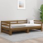 vidaXL Tagesbett Ausziehbar Honigbraun 2x(80x200) cm Massivholz Kiefer vidaXL Tagesbett Ausziehbar Honigbraun 2x(80x200) cm Massivholz Kiefer