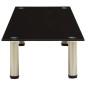 vidaXL TV-Tisch Schwarz 120x35x17 cm Hartglas vidaXL TV-Tisch Schwarz 120x35x17 cm Hartglas