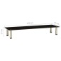 vidaXL TV-Tisch Schwarz 120x35x17 cm Hartglas vidaXL TV-Tisch Schwarz 120x35x17 cm Hartglas