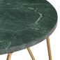 vidaXL Couchtisch Grün 65x65x42 cm Echtstein in Marmoroptik vidaXL Couchtisch Grün 65x65x42 cm Echtstein in Marmoroptik