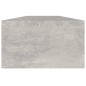 vidaXL Monitorständer Betongrau 110x23,5x9 cm Holzwerkstoff vidaXL Monitorständer Betongrau 110x23,5x9 cm Holzwerkstoff