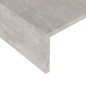 vidaXL Monitorständer Betongrau 110x23,5x9 cm Holzwerkstoff vidaXL Monitorständer Betongrau 110x23,5x9 cm Holzwerkstoff