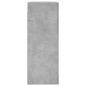 Wandschränke 2 Stk. Betongrau Holzwerkstoff Wandschränke 2 Stk. Betongrau Holzwerkstoff