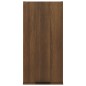 vidaXL Wand-Badschrank Braun Eichen-Optik 32x20x67 cm vidaXL Wand-Badschrank Braun Eichen-Optik 32x20x67 cm