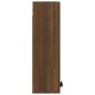 vidaXL Wand-Badschrank Braun Eichen-Optik 32x20x67 cm vidaXL Wand-Badschrank Braun Eichen-Optik 32x20x67 cm
