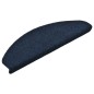 vidaXL Selbstklebende Treppenmatten 10 Stk. Marineblau 65x21x4cm vidaXL Selbstklebende Treppenmatten 10 Stk. Marineblau 65x21x4cm