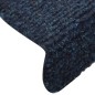 vidaXL Selbstklebende Treppenmatten 10 Stk. Marineblau 65x21x4cm vidaXL Selbstklebende Treppenmatten 10 Stk. Marineblau 65x21x4cm