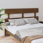 vidaXL Kopfteil Honigbraun 164x3x81 cm Massivholz Kiefer
