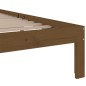 vidaXL Massivholzbett Honigbraun 100x200 cm vidaXL Massivholzbett Honigbraun 100x200 cm