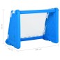 vidaXL Fußballtor für Kinder 100x75x55 cm Kunststoff vidaXL Fußballtor für Kinder 100x75x55 cm Kunststoff